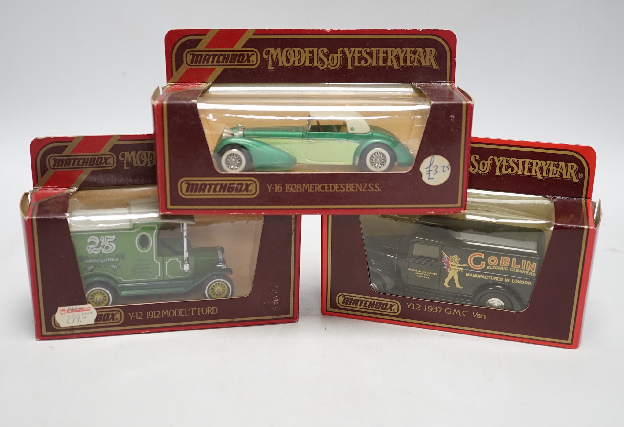 Ninety-five boxed Matchbox Models of Yesteryear, in a variety of different Matchbox era boxes